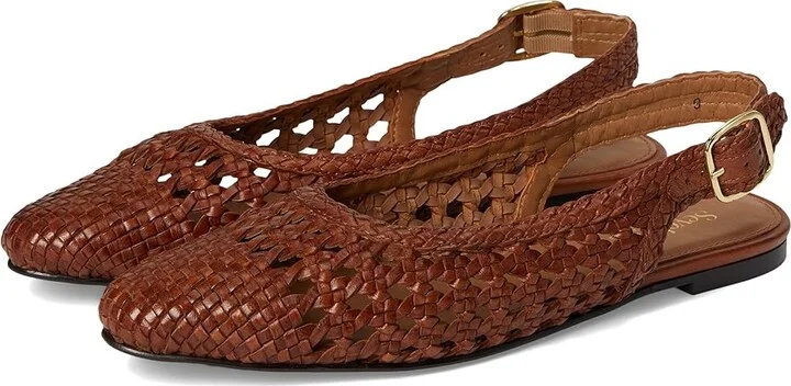 Seychelles Avalon Leather Women's Flat Shoes Tan Leather : 8.5 M, Leather/Rubber