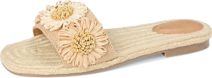 Seychelles Botanical Gardens Flowers Slide Sandal Women's Wedge Shoes Vanilla : 6.5 M - Image 5