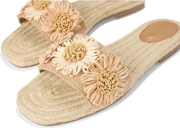 Seychelles Botanical Gardens Flowers Slide Sandal Women's Wedge Shoes Vanilla : 6.5 M - Image 7