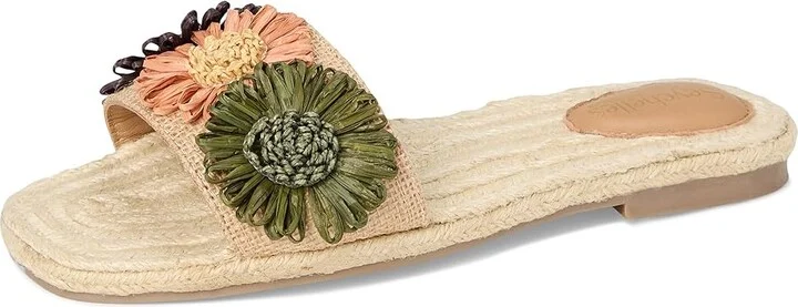 Seychelles Botanical Gardens Flowers Slide Sandal Women's Wedge Shoes Vanilla : 6.5 M - Image 11