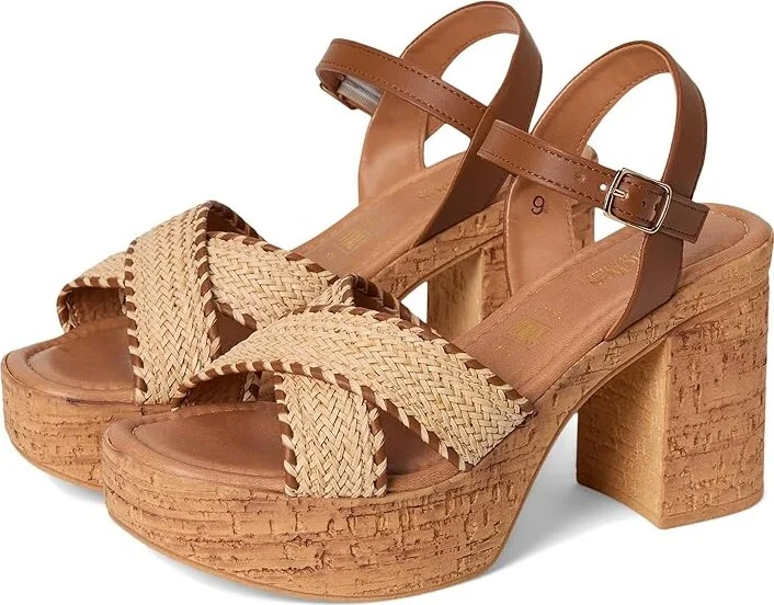 Tan,natural Raffia