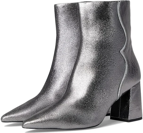 Seychelles Broken Promises Women's Boots Silver : 6 M, Leather