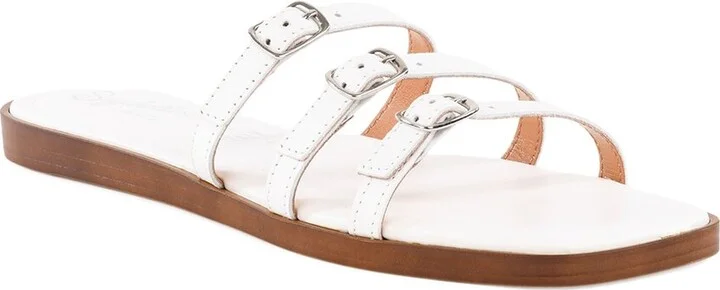 Seychelles Buckle Leather Sandal