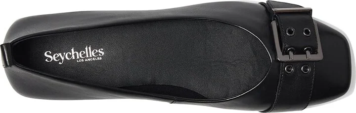 Seychelles Cambridge Women's Flat Shoes Black : 10 M, Leather - Image 2