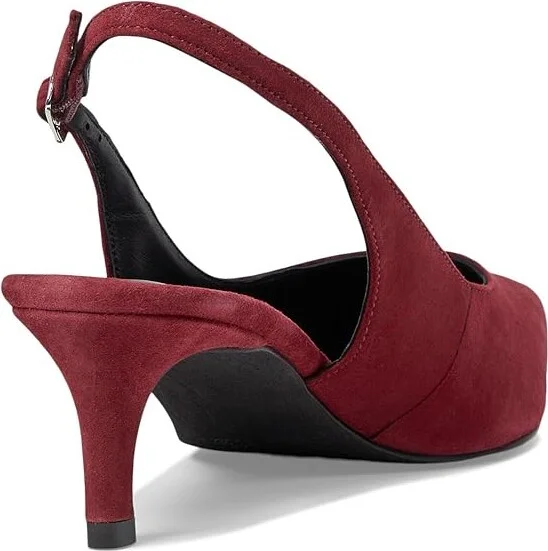 Seychelles Candlelight High Women's Heels Burgundy Leather : 7 M - Image 4