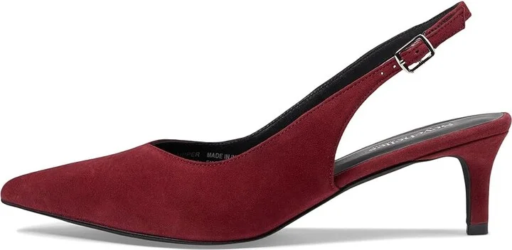 Seychelles Candlelight High Women's Heels Burgundy Leather : 7 M - Image 5