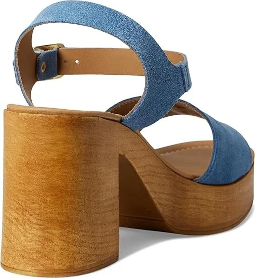 Seychelles City Scape Suede Sandal Women's Sandals Blue Suede : 10 M, Leather/Suede - Image 4