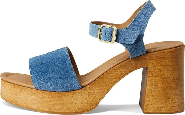 Seychelles City Scape Suede Sandal Women's Sandals Blue Suede : 10 M, Leather/Suede - Image 6