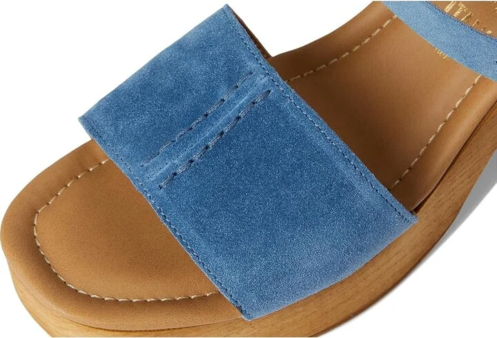 Seychelles City Scape Suede Sandal Women's Sandals Blue Suede : 10 M, Leather/Suede - Image 7