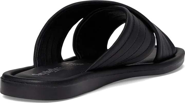 Seychelles Courage Leather Slide Sandal Women's Sandals Black : 9 M, Leather/Rubber/Synthetic - Image 4