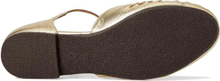 Seychelles Crimson Women's Flat Shoes Gold Metallic Leather : 7.5 M - Image 3