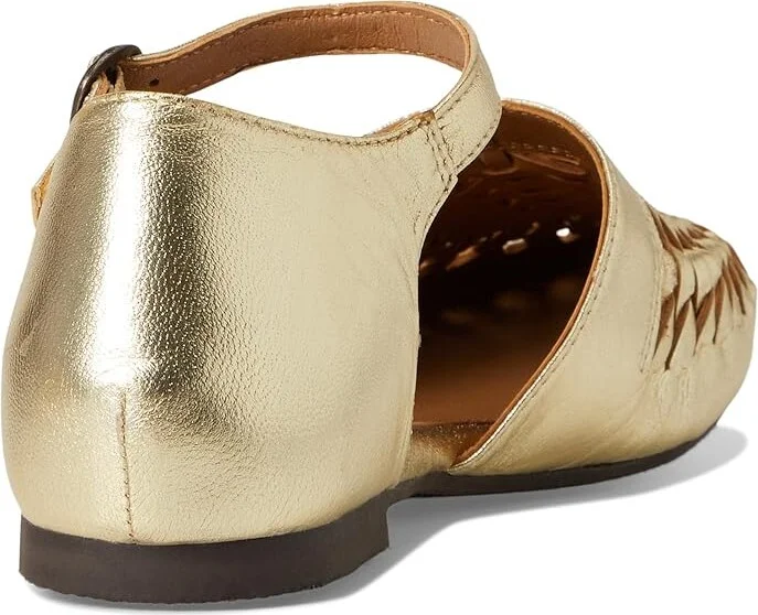 Seychelles Crimson Women's Flat Shoes Gold Metallic Leather : 7.5 M - Image 4