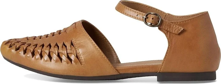 Seychelles Crimson Women's Flat Shoes Tan Leather : 8.5 M, Leather/Rubber - Image 6