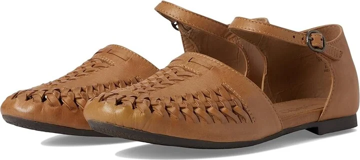 Seychelles Crimson Women's Flat Shoes Tan Leather : 8.5 M, Leather/Rubber