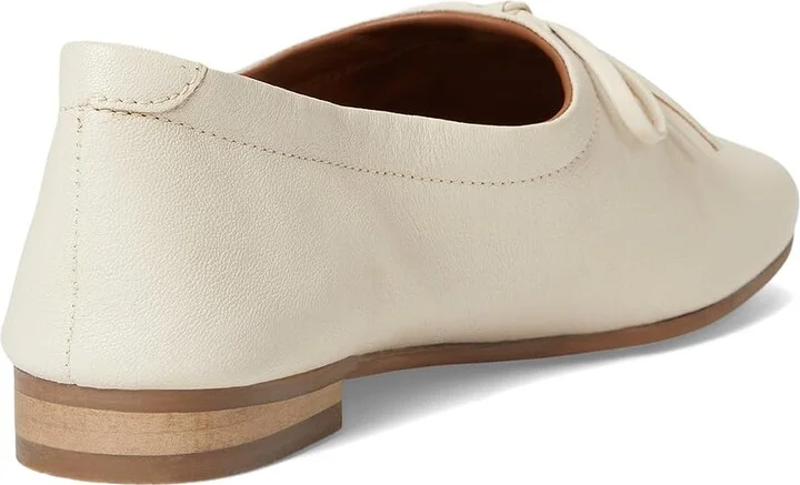 Seychelles Curtsy Leather Women's Flat Shoes Off-White : 7.5 M - Image 4