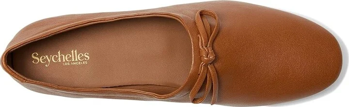 Seychelles Curtsy Leather Women's Flat Shoes Off-White : 7.5 M - Image 8