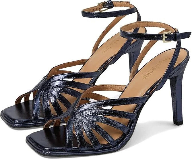 Seychelles Dress to Impress Women's Sandals Navy Leather : 7 M