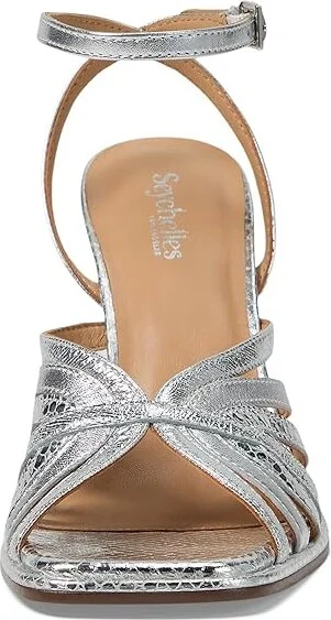 Seychelles Dress to Impress Women's Sandals Silver Leather : 8 M - Image 2