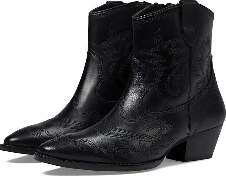 Seychelles Eagle Rock Women's Boots Black Leather : 8 M