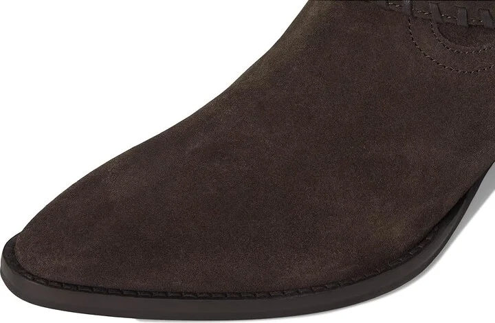 Seychelles Easy Peasy Bootie Women's Boots Chocolate Suede : 9 M, Leather - Image 2