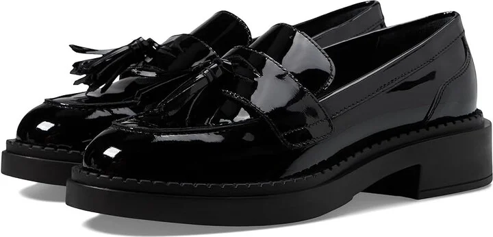 Seychelles Final Call Women's Shoes Black Patent Leather : 6 M, Textile