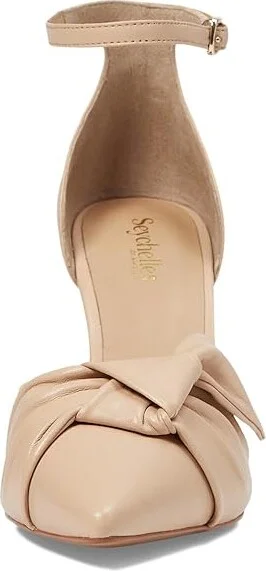 Seychelles First Dance High Women's Heels Beige : 8.5 M, Leather/Rubber - Image 2