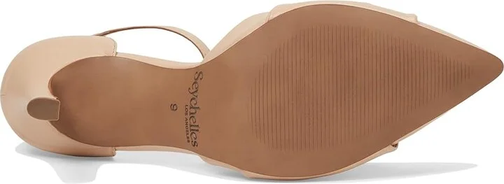 Seychelles First Dance High Women's Heels Beige : 8.5 M, Leather/Rubber - Image 3