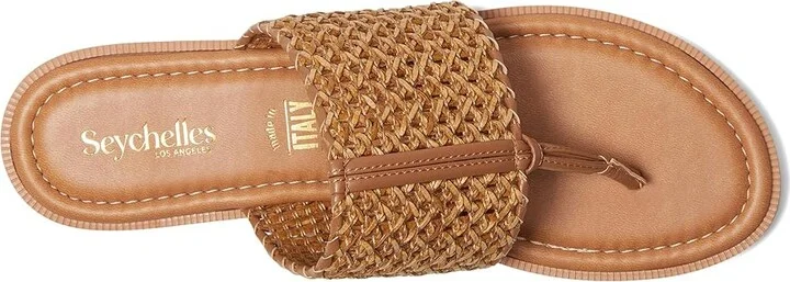 Seychelles Florence Raffia Sandal Women's Wedge Shoes Tan : 6 M, Synthetic - Image 2