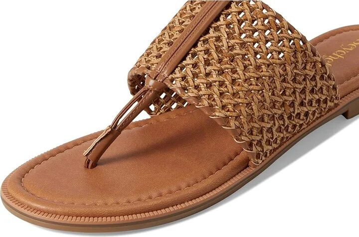 Seychelles Florence Raffia Sandal Women's Wedge Shoes Tan : 6 M, Synthetic - Image 7