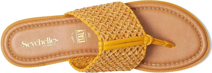 Seychelles Florence Raffia Sandal Women's Wedge Shoes Tan : 6 M, Synthetic - Image 8