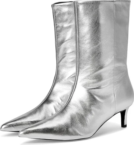 Seychelles Game Changer Women's Boots Silver : 6 M, Leather
