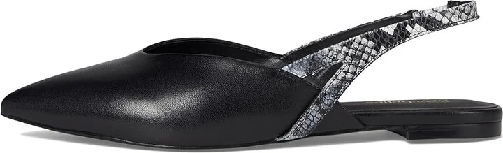 Seychelles Good Girl Women's Flat Shoes Black/White : 7.5 M, Leather - Image 6
