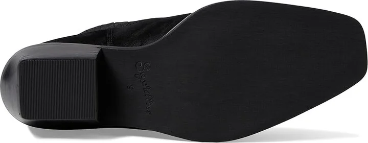 Seychelles Hold Me Down Women's Shoes Black Suede : 6 M, Leather/Textile - Image 3