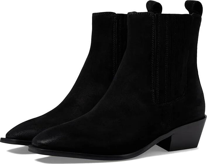 Seychelles Hold Me Down Women's Shoes Black Suede : 6 M, Leather/Textile