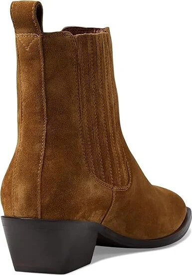 Seychelles Hold Me Down Women's Shoes Cognac Suede : 6 M, Leather/Textile - Image 4