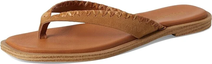 Seychelles Island Breeze Suede Women's Wedge Shoes Tan : 7.5 M, Leather - Image 5
