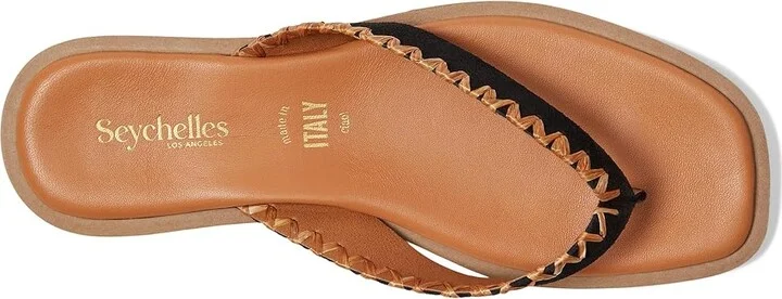Seychelles Island Breeze Suede Women's Wedge Shoes Tan : 7.5 M, Leather - Image 8