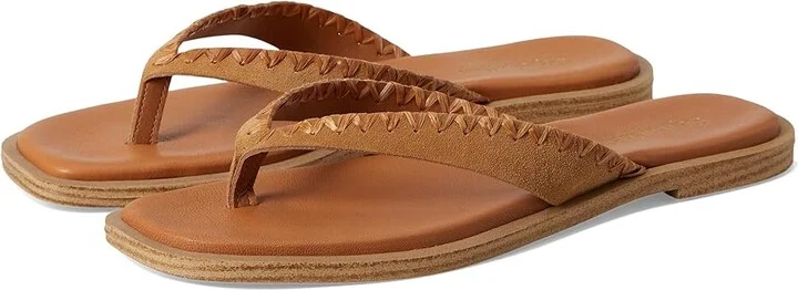 Seychelles Island Breeze Suede Women's Wedge Shoes Tan : 7.5 M, Leather