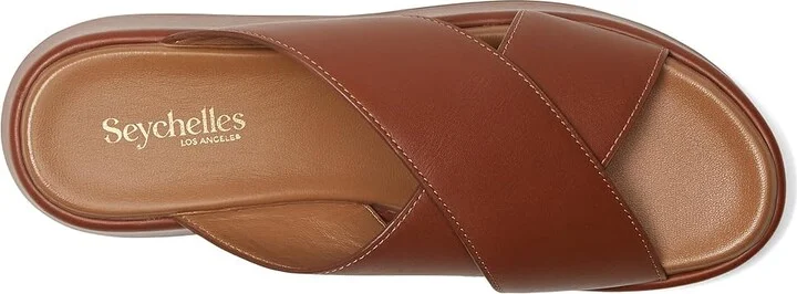 Seychelles Key Largo Leather Women's Sandals Tan Leather : 9.5 M, Leather/Rubber - Image 2