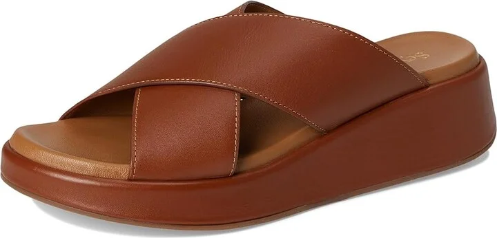Seychelles Key Largo Leather Women's Sandals Tan Leather : 9.5 M, Leather/Rubber - Image 5