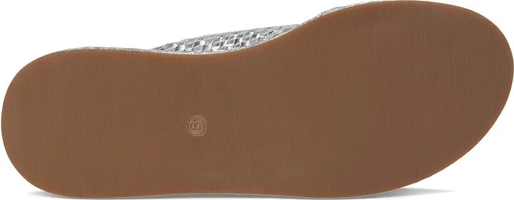 Seychelles Key West Metallic Leather Women's Sandals Silver Leather : 9.5 M, Leather/Rubber - Image 3
