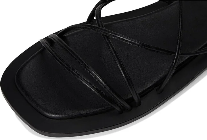 Seychelles Lilac Two Metallic Leather Women's Sandals Black Leather : 10 M, Leather/Rubber - Image 2