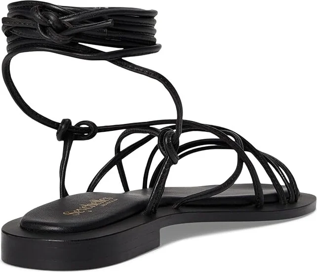 Seychelles Lilac Two Metallic Leather Women's Sandals Black Leather : 10 M, Leather/Rubber - Image 4