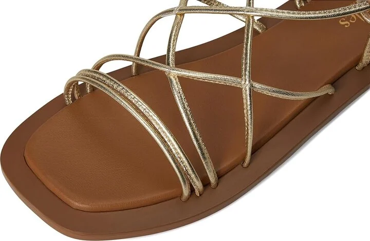 Seychelles Lilac Two Metallic Leather Women's Sandals Black Leather : 10 M, Leather/Rubber - Image 8