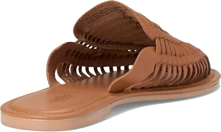 Seychelles Little Italy Leather Mule Women's Wedge Shoes Tan : 8 M - Image 4