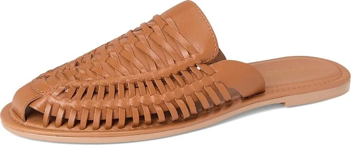 Seychelles Little Italy Leather Mule Women's Wedge Shoes Tan : 8 M - Image 5