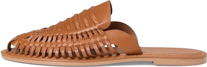Seychelles Little Italy Leather Mule Women's Wedge Shoes Tan : 8 M - Image 6