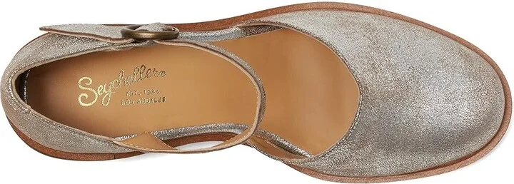 Seychelles Lock And Key Women's Shoes Pewter : 6.5 M, Leather - Image 2