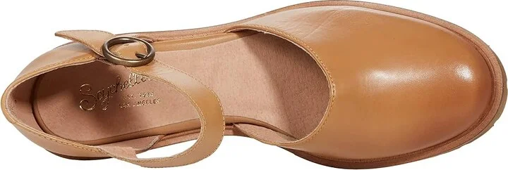 Seychelles Lock Key Women's Wedge Shoes Tan : 6 M, Leather - Image 2
