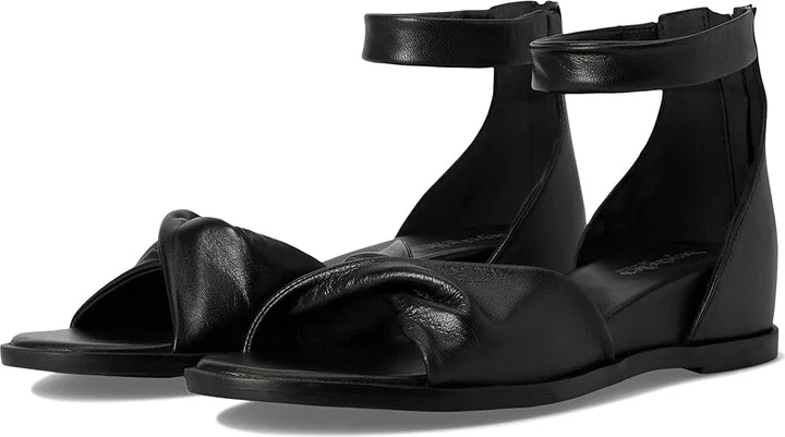 Seychelles Look Up Leather Sandal Women's Sandals Black : 6 M